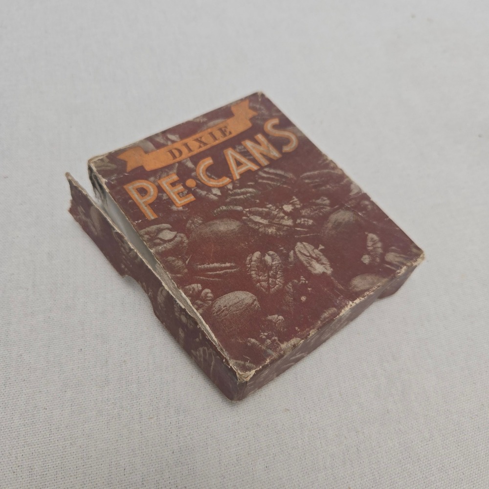 Vintage 1937 Dixie Pecans Pee Can Gag‎ Gift Bed Pan Slapstick Japan Chicago MCM